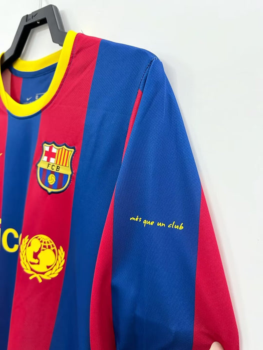 Barcelona Home Jersey 2010/11 long sleeve