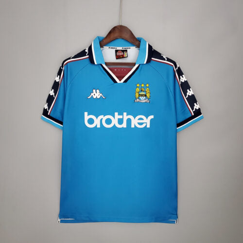 MANCHESTER CITY 98/99 Home Jersey — PITCH INVADER ZA