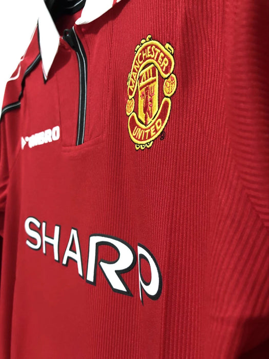 MANCHESTER UNITED 98/99 Home Jersey-Long Sleeve