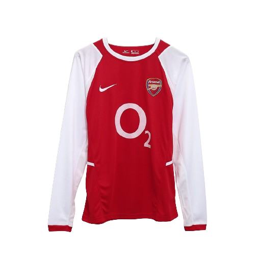 ARSENAL 02/04 Home Jersey-Long Sleeve