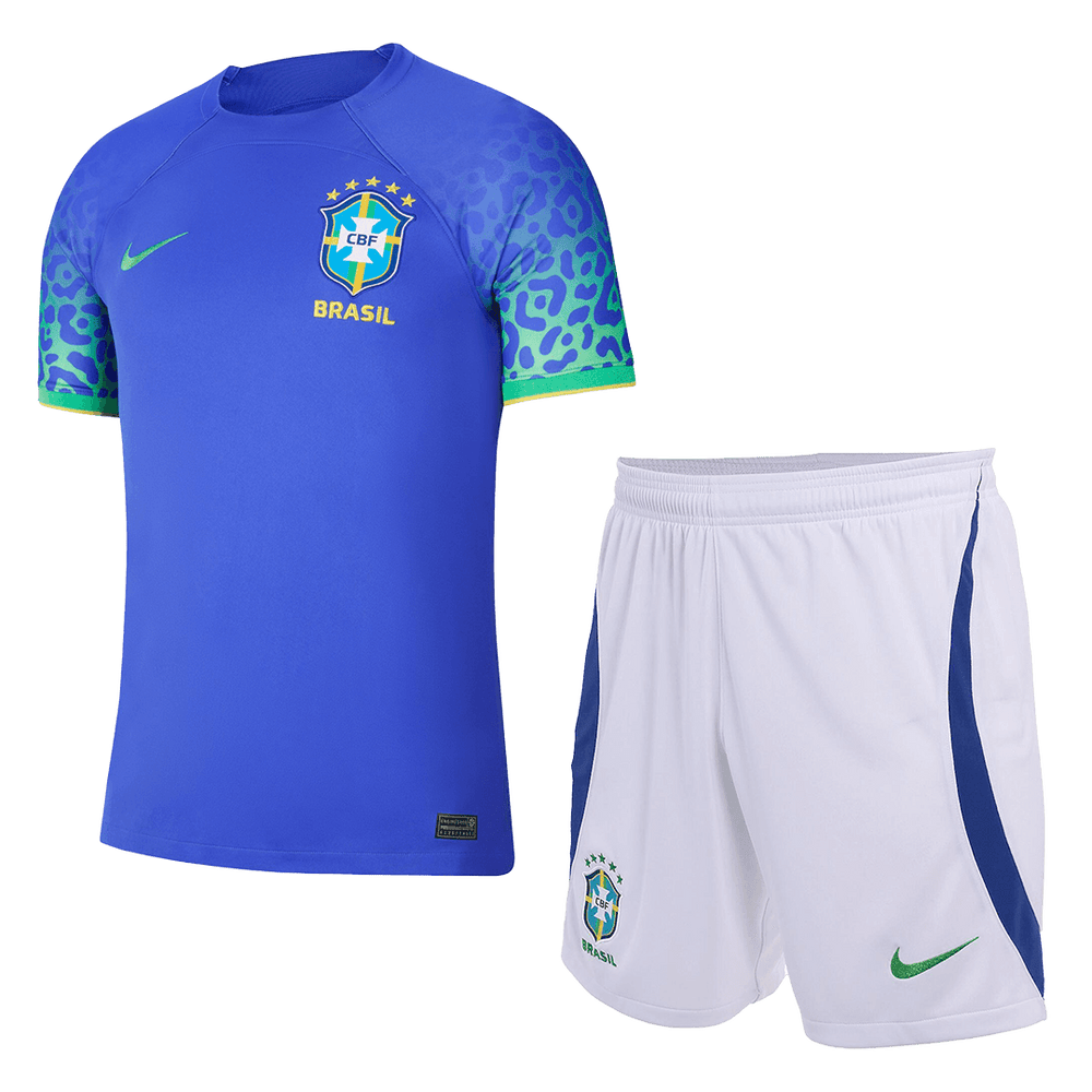 Brazil Kids 2022 Away Kit