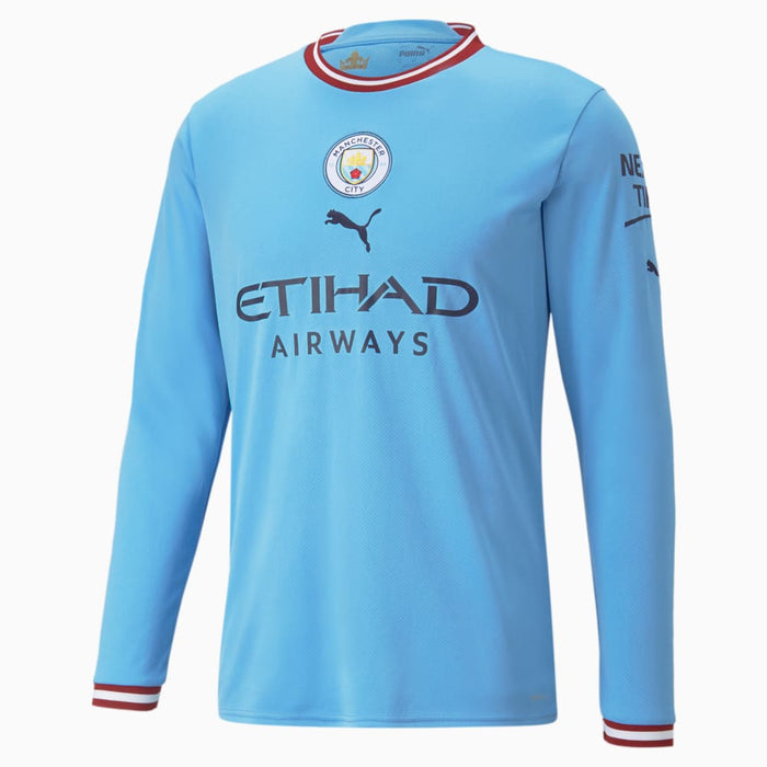 Manchester City Home 22/23 Long Sleeve